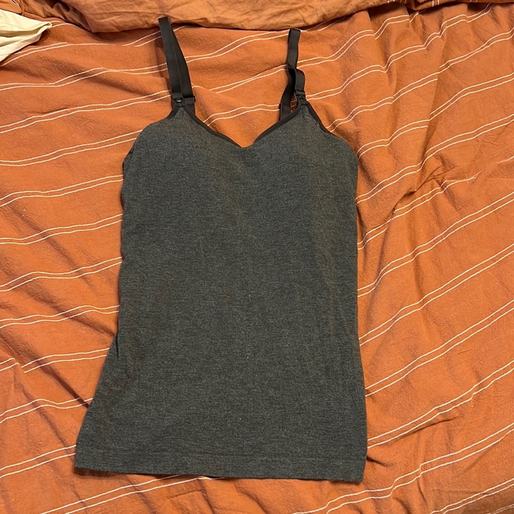Nursing tank top